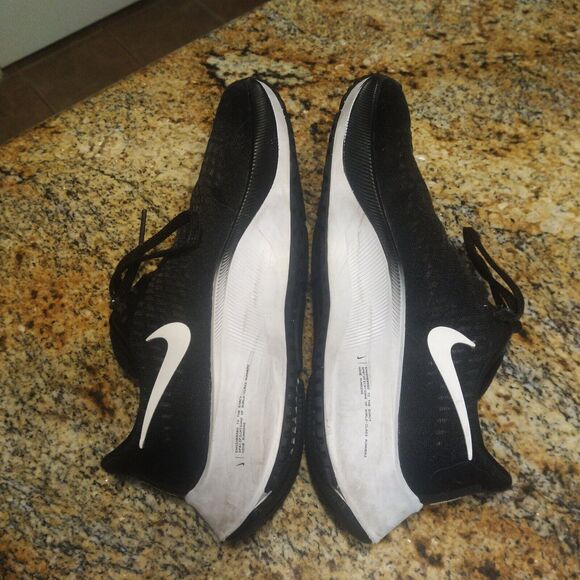 Nike Women's Air Zoom Pegasus 37 Running Shoes Black White Size US 7 CZ0807-002 - Picture 7 of 12
